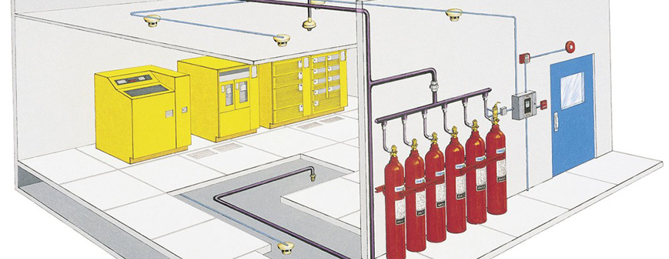 Проектирование систем газового пожаротушения