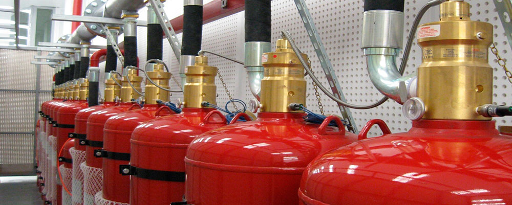 Монтаж, демонтаж и техническое обслуживание систем газового пожаротушения